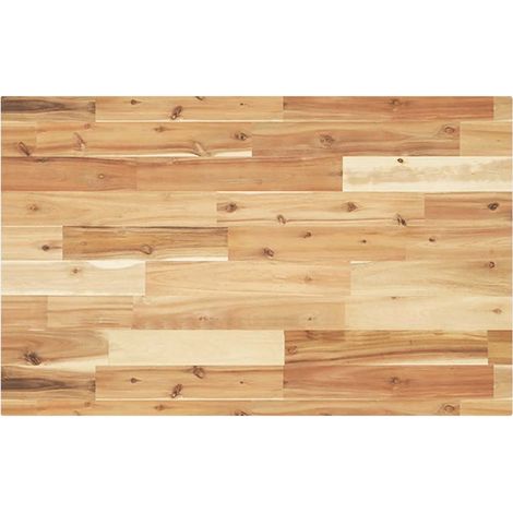 Schreibtischplatte Ölbeschichtung 160x50x4 cm Massivholz Akazie