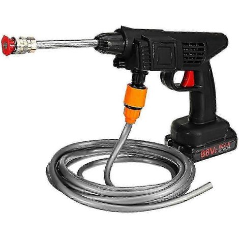 Nettoyeur haute pression sans fil 60 bars 1500 W pour voiture, machine à mousse électrique rechargeable compatible avec batterie BP (1/5)