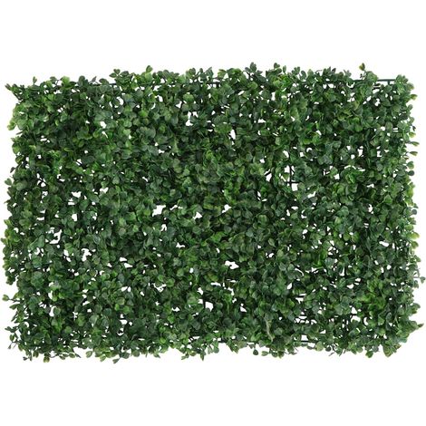 Mur de Plantes artificielles, de milanaise, 60 x 40 cm, décoration Murale, Gazon Artificiel, Magasin, Restaurant, café, Maison, Mariage, Festival, fête (1/5)