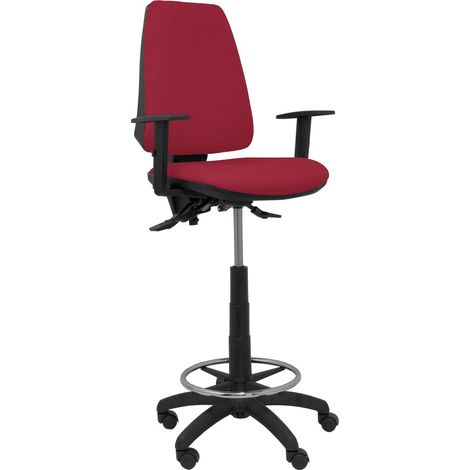 Sgabello Elche Piqueras y Crespo 33B10RN Rosso Granato PVC