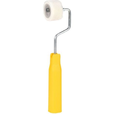 Spatule SOURCING MAP 1Pcs 2cm Laine Peinture Rouleau Brosse pour Ménage Peinture Murale Procession Procession avec Plastique (1/4)