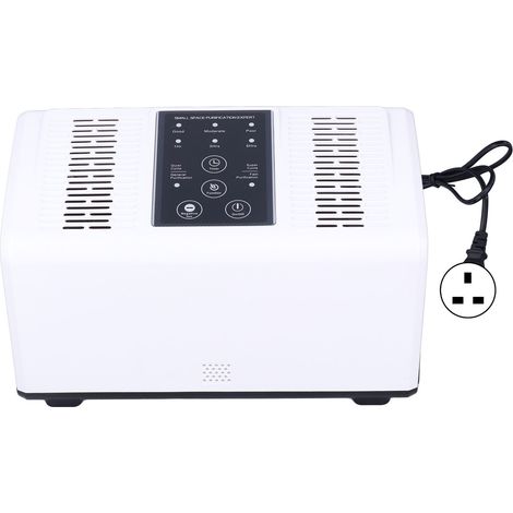 Purificateur d'air tactile silencieux, ioniseur négatif compact pour bureau/foyer, anti-fumée PM2.5, prise UK 110-240V (1/5)