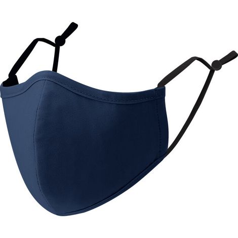 3 Plis Un Masque Réutilisable Disponible Tailles - Confort Respirant, Masque De Sécurité, Masquesbleu (1/5)