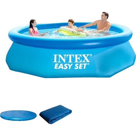 Piscina hinchable, fácil instalación, materiales duraderos, suelo de piscina de tela, cubierta para piscina (1/2)