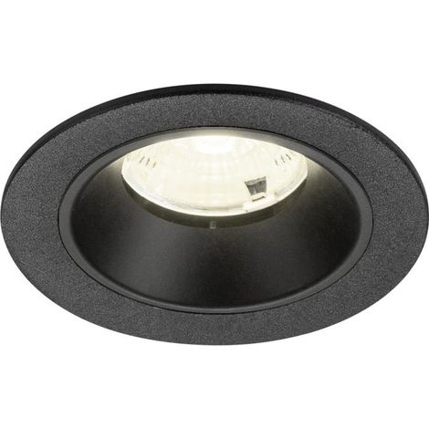 Spot encastré NUMINOS® S intérieur 4000 K 55° IP20 rond noir - SLV - 1009475