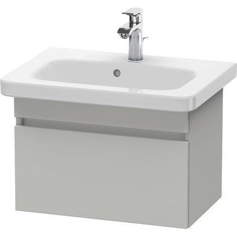 Support de lavabo DURASTYLE 368x580x398mm chêne noir / blanc mat