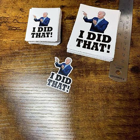 Décalcomanie Auto 'I DID That' - Stickers Réfléchissants Diamant [100 Stickers, Vinyl, 3.6x5cm] (1/5)