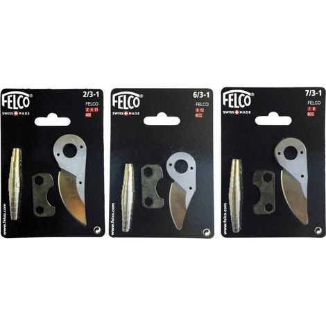 Felco Set: Klinge, Feder, Stellschlüssel für 7, 8 und 8CC (1/4)
