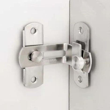 Verrou de porte à angle droit, verrou de porte en bas (1/5)