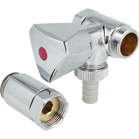 Soupape de raccord secondaire - gauche 3/4’’ FM x 3/4’’ FF x 3/4’’ rac. flexible