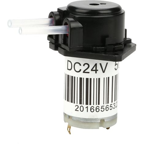 DC 24V Mini Self priming Water Suction Low Noise Snap in Type Peristaltic Pump