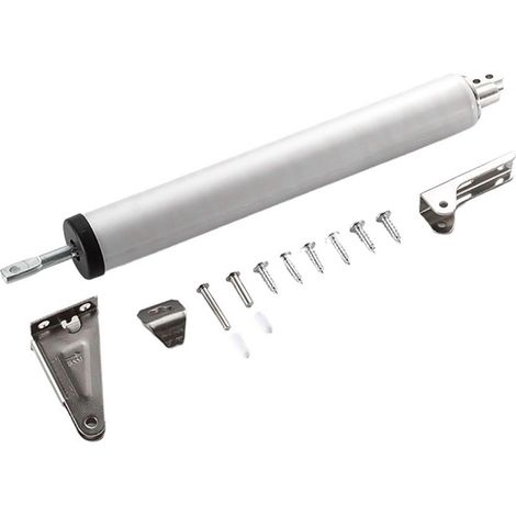 Kit de quincaillerie pour porte de grange Dispositif de fermeture en douceur for ferme-porte automatique à ressort à gaz, quincaillerie for meubles à Force tampon réglable Facile à installer en douceu (1/5)