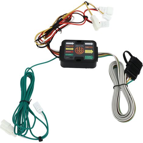 4-poliger Anhängerstecker 55567 Kabelbaum kompatibel mit Mazda 6 4-Türer Limousine 2004-2008 (1/5)
