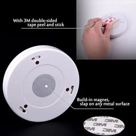 Lampe Led - Détecteur De Mouvement - Pour Placard Escalier Couloir Cuisine Chambre - 6 Pièces (1/4)
