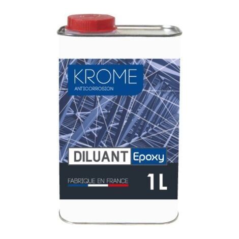 Krome Diluant Epoxy - Nettoyage et Dilution des Peintures - 1L  Conditionnement: 1L
