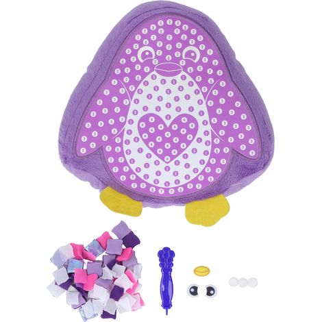 Peluches animaux anti-stress à faire soi-même, jouets originaux, coussins faits main, coussins pingouins à faire soi-même 33688 (1/5)
