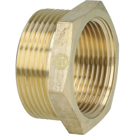 Réduction 1 1/4’’ FF x 1 1/2’’ FM modèle large pour tuyau solaire ondulé