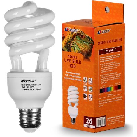 Resun Desert UVB-Lampe 10.0 26W - UVB-Lampe (1/5)
