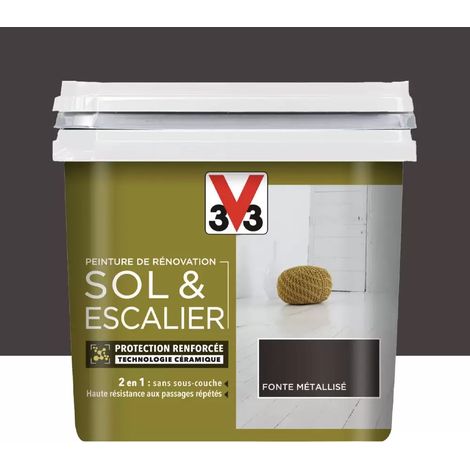 Peinture De Rénovation V33 Sol & Escalier Fonte 0,75 L (1/4)