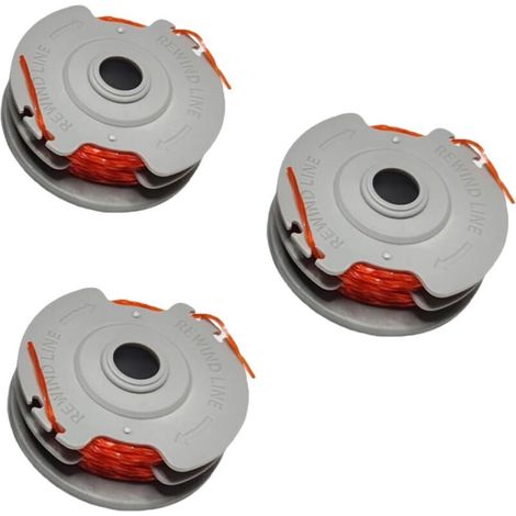 XINTONG Pack of 3 trimmer line spools compatible with Flymo Contour 500E Mini/Multi/Power Trim for Autofeed Brushcutters Spools & Line (1/5)