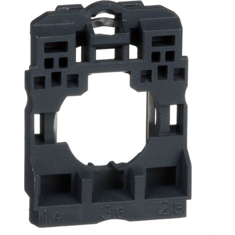 Collar de fijación PLASTICO ZB5A para bloques eléctricos de 22mm - juego de 10 unidades (1/5)