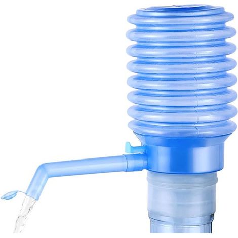 Pompe manuelle - pompe manuelle avec distributeur à longueur de tube réglable et capuchon de protection pour le bec verseur (1/4)
