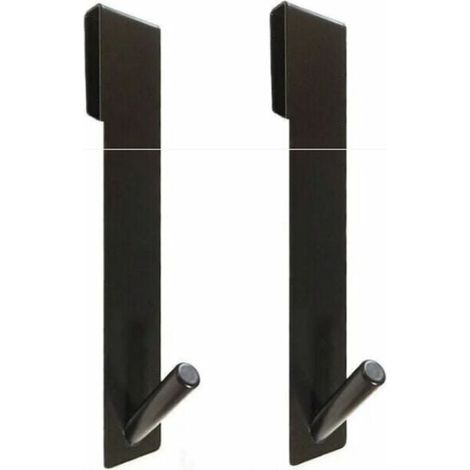 Ganci da parete per doccia, set di 2 ganci per doccia in acciaio inox, parete doccia in vetro (1/2)