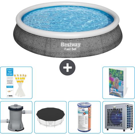 Bestway Piscina Bestway Fast Set Rotonda - 396x84 cm - 7-pezzi  S203 (1/5)