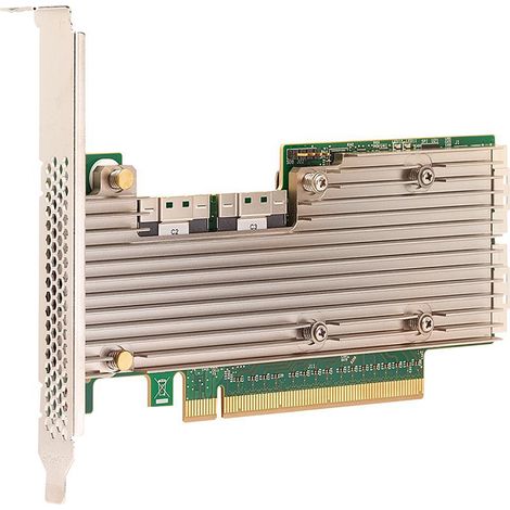 Broadcom P411W-32P - Controlador de almacenamiento - NVMe - perfil bajo - PCIe 4.0 x16