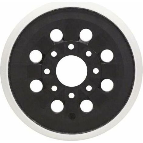 Lot de 2 patins de ponceuse de rechange 8 trous, 12,7 cm, compatibles Bosch GEX 125-1 AE, PEX 220 A, PEX 220 AE (1/4)