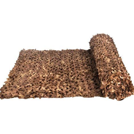 Filet de camouflage, filet de protection solaire, camouflage net blinds for sunshade, camping, party decoration, 1.5m x 4m (1/4)