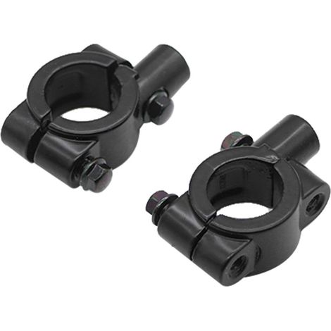 Aluminium-Lenkerspiegel-Montagehalterung, Universaladapter für Seitenspiegel. (1/5)