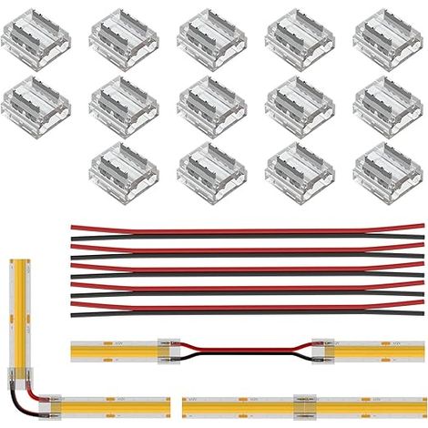 Kit de connecteurs LED 8 mm 2 broches (1/5)