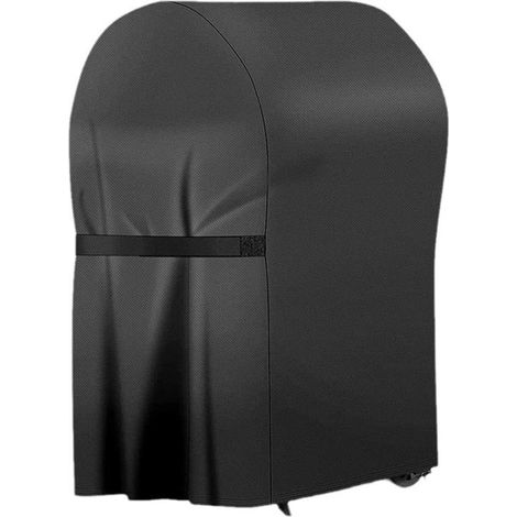 Grillabdeckung Schutzhülle für den Außenbereich Reißfestes Oxford Gewebe 77 x 67 x 110 cm Schwarz (1/5)