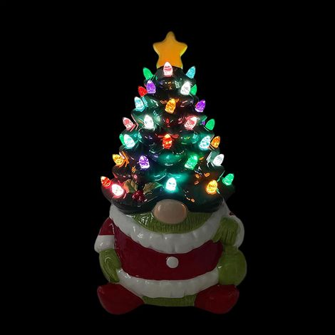 gnomes de Noël - Avec figurines et statues en résine légère - Décoration de (1/5)