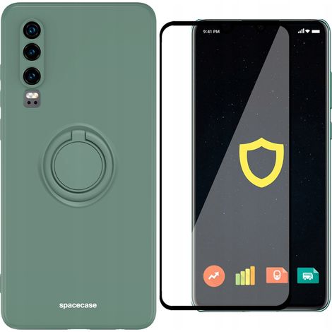Robuste und stabile Schutzhülle für das Fingerringgehäuse des Huawei P30 + Glas (1/5)