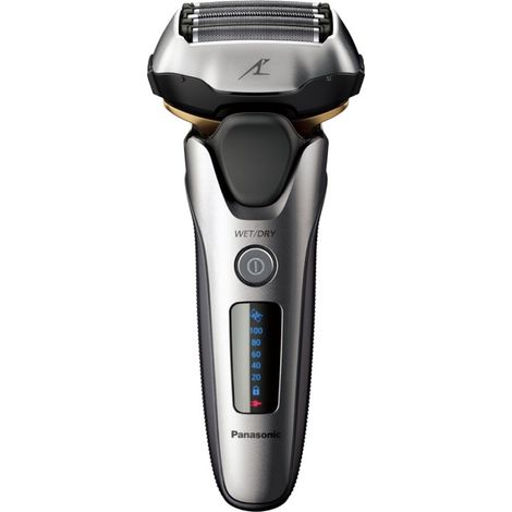 Panasonic – Rasoir électrique homme 5 lames 30° – Tête flexible 16 directions – Moteur linéaire – ESLV69S803 – Nettoyage humide (1/5)