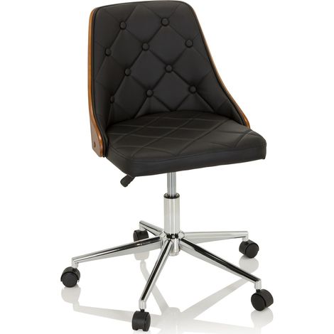 Bürostuhl / Chefsessel CENCA Kunstleder schwarz hjh OFFICE