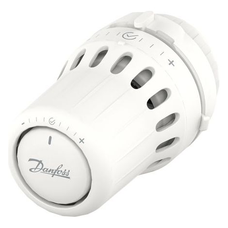 Danfoss Cabezal termostático React +/-RA Click relleno de líquido, EF, Cierre a cero, 015G3094