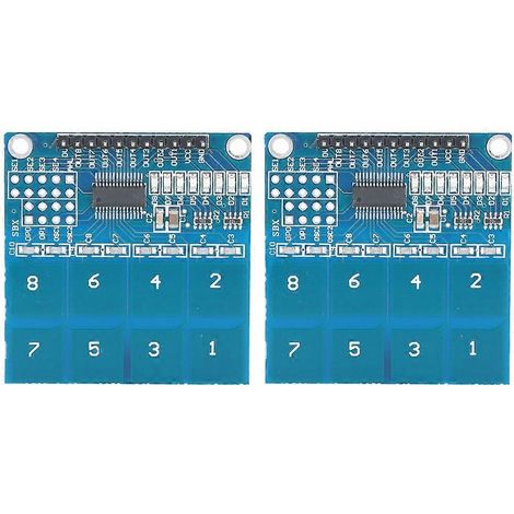 Stück digitales Touch-Sensormodul TTP226 kapazitiv 8-Kanal elektrische Geräte