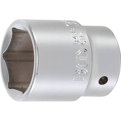 BGS vaso hexagonal accionamiento cuadrado interior 20 mm (3/4") SW 35 mm - 3435
