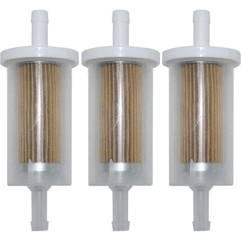 Kit de filtre à carburant 3 pièces 695666 pour 845125 691035 5065 5065D 5065K 5036K 493629 Craftsman Cub Cadet Troy Bilt Tracteur Tondeuse. (1/5)