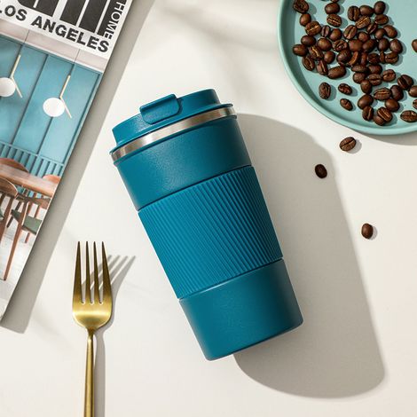 Tasse Thermos À Mesure De Température - Acier Inoxydable 304 - Isolation Sous Vide - Pour Voiture Et Bureau - 350 Ml (1/4)