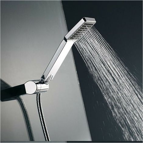Hochdruck-Vierkant-Duschkopf, Regenduschkopf, universell, wassersparend für das Badezimmer, einfach zu bedienen (1/4)