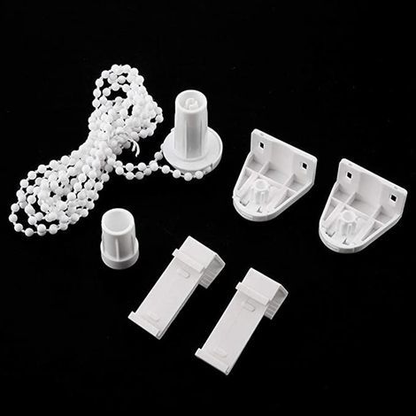 Universal-Rollo-Zugkopf 17 mm, Rollo-Hebekopf, Universal-Kunststoff-Zugkopf, Zugperlen-Set (1/4)