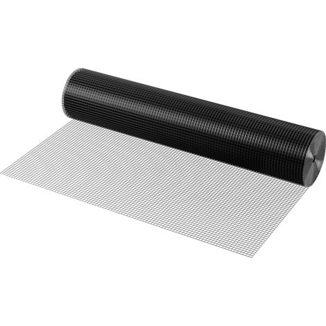 Grillage galvanisé enduit vinyle 1220 x 15240 mm calibre 19, poulailler, anti-lapins, enclos volailles, jardin et potager (1/5)