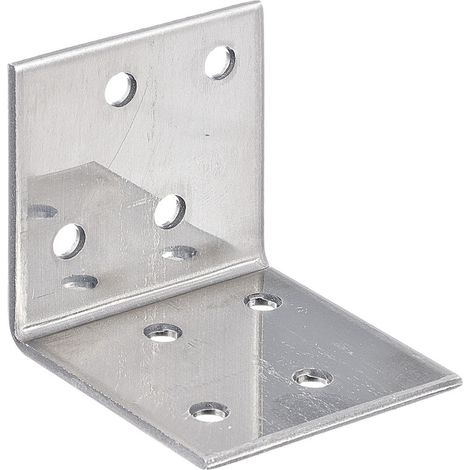 GAH-Alberts 361020 Squadretta di giunzione, Acciaio, 40 x 40 x 40 mm / 25 pz