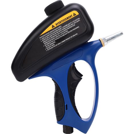 Pistolet à sabler 90PSI 510 ml capacité ZG1/4 raccord réglable ergonomique portable pistolet de sablage (1/5)