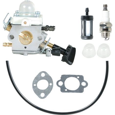 Carburateur avec filtre à air, bougies d'allumage pour souffleur STIHL BG86 SH56 SH56C SH86 SH86C BG86CE BG86Z BG86CEZ Zama C1M-S261B (1/4)