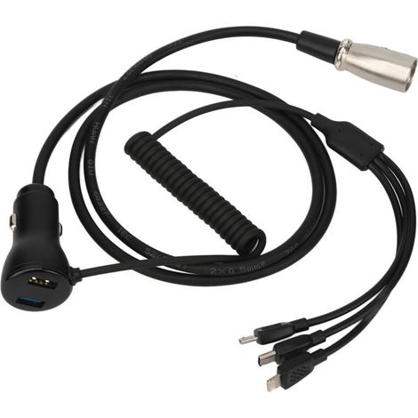 3-in-1-USB-Adapter für Rollstühle, universelles Schnellladekabel für Elektroroller